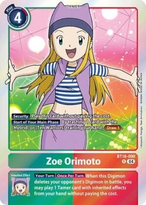 Zoe Orimoto - Release Special Booster 2.0 (BT18-090 R)