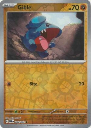 Gible - 094/182 - Common Reverse Holo