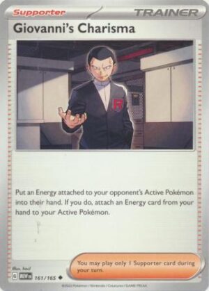 Giovanni's Charisma - 161/165 - Uncommon