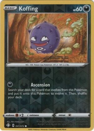 Koffing - 041/072 - Common Reverse Holo