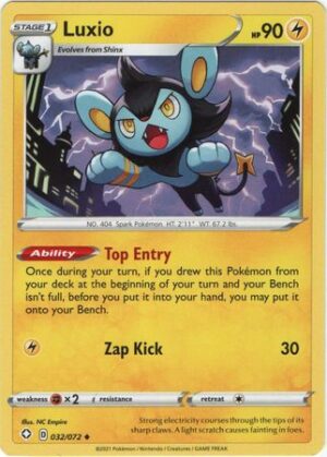 Luxio - 032/072 - Uncommon