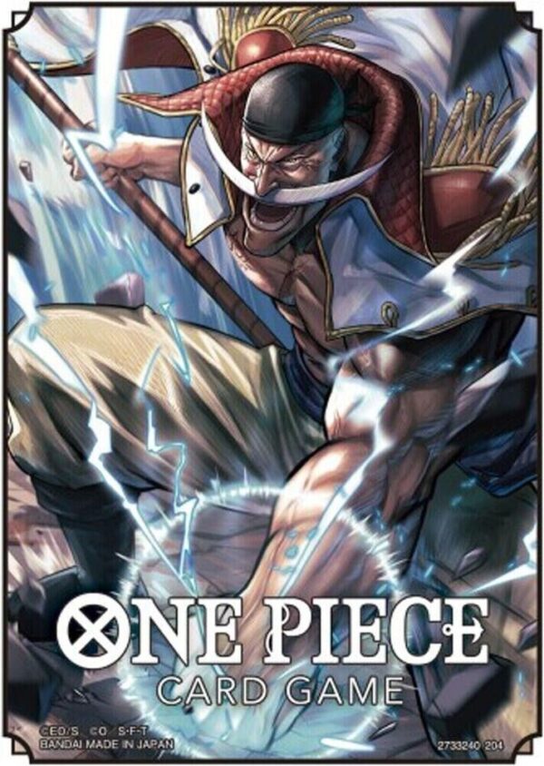 Folios Bandai One Piece 70ct Card Sleeves Two Legends Assortment 07 Whitebeard