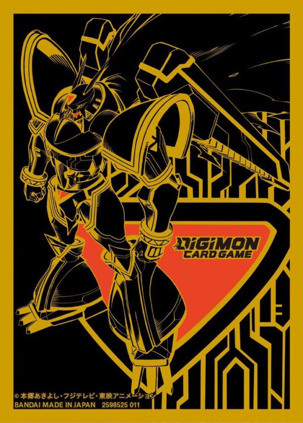 Digimon Card Game Official Sleeves - Digimon Alphamon Card Sleeves 2021 (60-Pack)