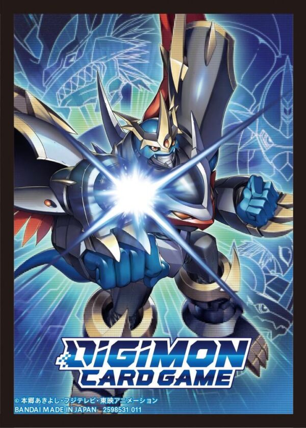 Digimon Card Game Official Sleeves - Digimon Imperialdramon: Fighter Mode Card Sleeves 2021 (60-Pack)