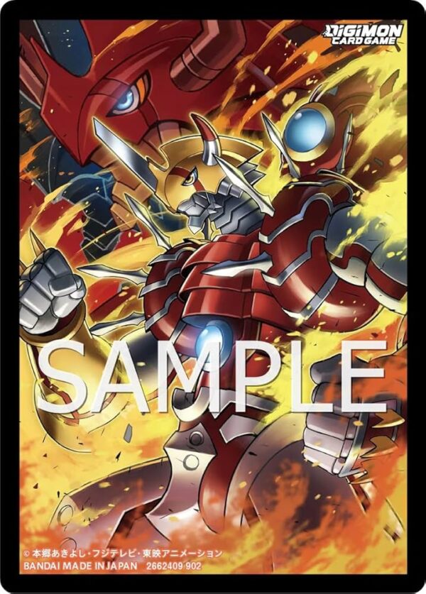 Folios Digimon Card Game Official Sleeves 2022 Ver.2.0 ShineGreymon 60ct