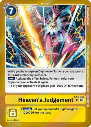 Heaven's Judgement (Event Pack 7) - Alternative Being Booster (EX4-068 C)