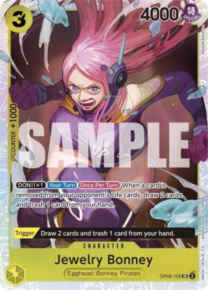 Jewelry Bonney - Two Legends (OP08-105 SR)