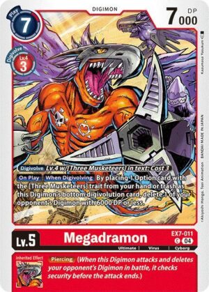 Megadramon - Digimon LIBERATOR (EX7-011 C)