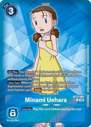 Minami Uehara (Box Promotion Pack: Secret Crisis) - Secret Crisis (BT17-082 U)
