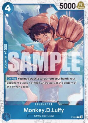 Monkey.D.Luffy (P-055) (Jolly Roger Foil) - Premium Booster -The Best- (PRB-01)