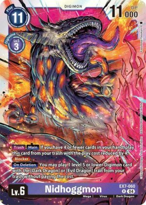Nidhoggmon - Digimon LIBERATOR (EX7-060 R)