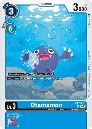 Otamamon - Digimon LIBERATOR (EX7-015 U)