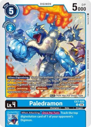 Paledramon - Digimon LIBERATOR (EX7-020 U)