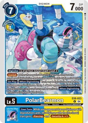 PolarBearmon - Chain of Liberation (EX8-023 U)