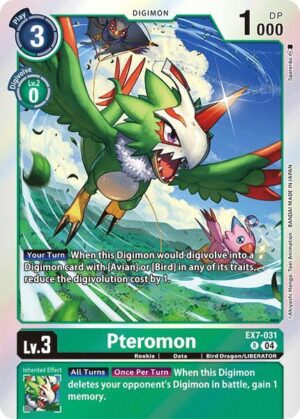 Pteromon - Digimon LIBERATOR (EX7-031 R)