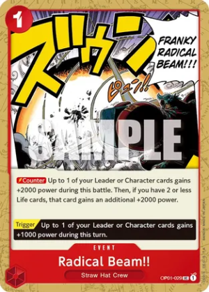 Radical Beam!! (Jolly Roger Foil) - Premium Booster -The Best- (PRB-01)
