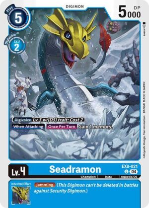 Seadramon - Chain of Liberation (EX8-021 U)