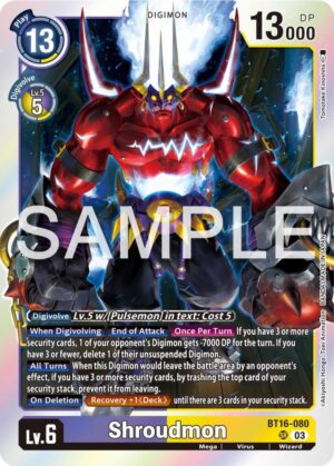 Shroudmon - Beginning Observer (BT16-080 SR)