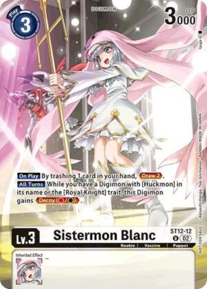 Sistermon Blanc (Event Pack 7) - Starter Deck 12: Jesmon (ST12-12 U)