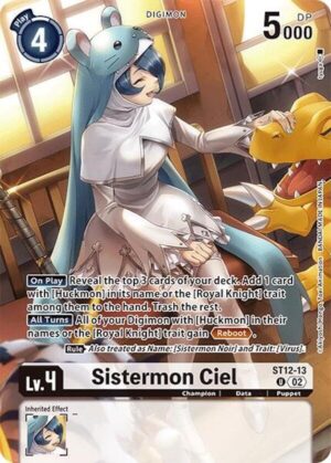 Sistermon Ciel (Alternate Art) (ST12-13 U) - Special Limited Set (LM)