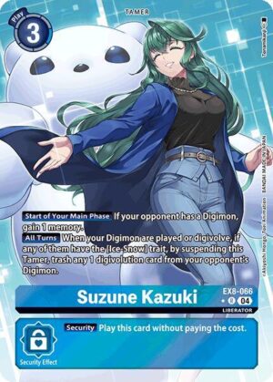 Suzune Kazuki (Alternate Art) - Chain of Liberation (EX8-066 R)
