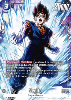 Vegito - FB02-061 (Alternate Art) - Blazing Aura (FB02-061 SR)
