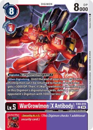 WarGrowlmon (X Antibody) - Chain of Liberation (EX8-015 C)
