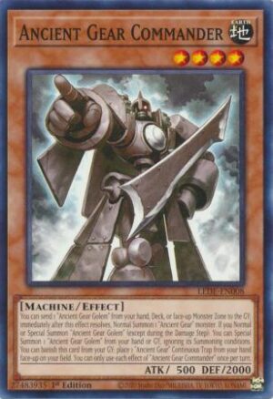 Ancient Gear Commander - LEDE-EN008 - Common