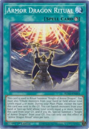 Armor Dragon Ritual - BLVO-EN064 - Common