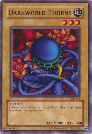 Darkworld Thorns - LOB-114 - Common