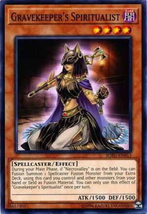 Gravekeeper's Spiritualist - SOFU-EN013 - Common