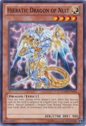 Hieratic Dragon of Nuit - GAOV-EN018 - Common