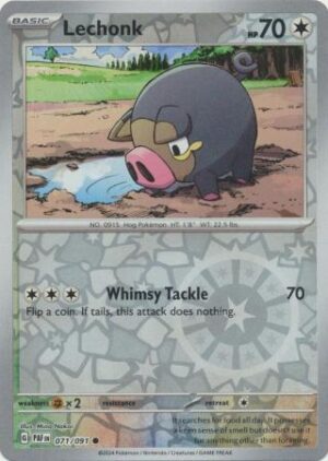 Lechonk - 071/091 - Common Reverse Holo