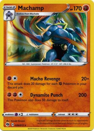 Machamp - 026/073 - Holo Rare