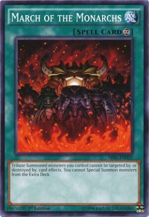 March of the Monarchs - SR01-EN025 - Common