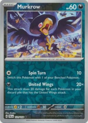 Murkrow - 131/193 - Common Reverse Holo