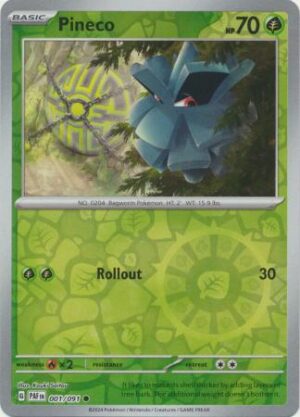 Pineco - 001/091 - Common Reverse Holo