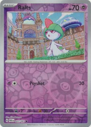 Ralts - 027/091 - Common Reverse Holo