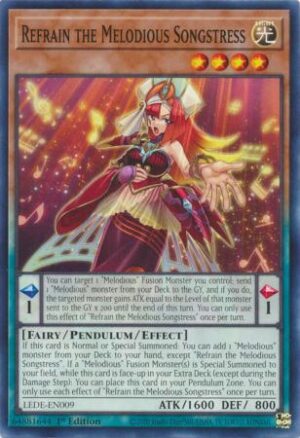 Refrain the Melodious Songstress - LEDE-EN009 - Common