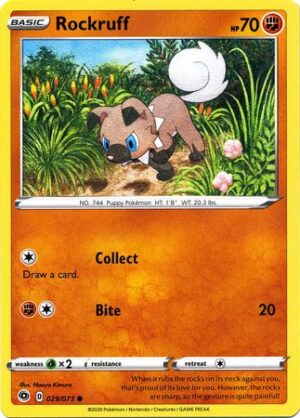 Rockruff - 029/073 - Common