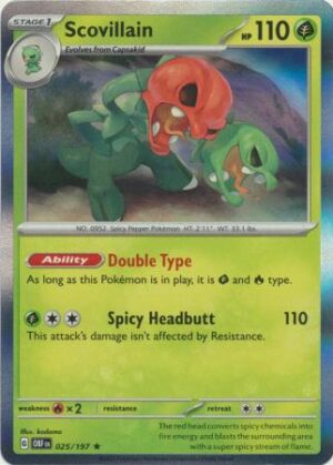 Scovillain - 025/197 - Holo Rare