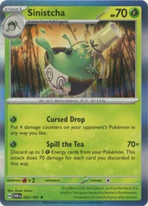 Sinistcha - 022/167 - Holo Rare
