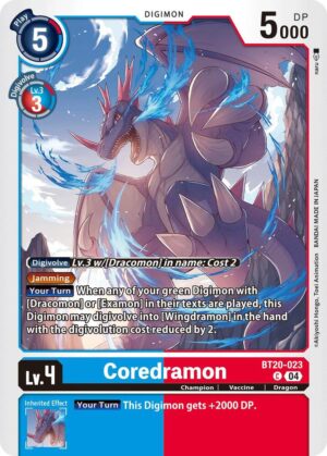 Coredramon - BT20-023 - Release Special Booster 2.5 (BT20-023 C)