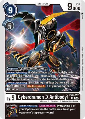 Cyberdramon (X Antibody) - Chain of Liberation (EX8-052 U)