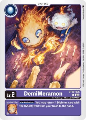 DemiMeramon - BT20-006 - Release Special Booster 2.5 (BT20-006 C)