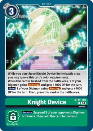 Knight Device - Release Special Booster 2.5 (BT19-095 C)