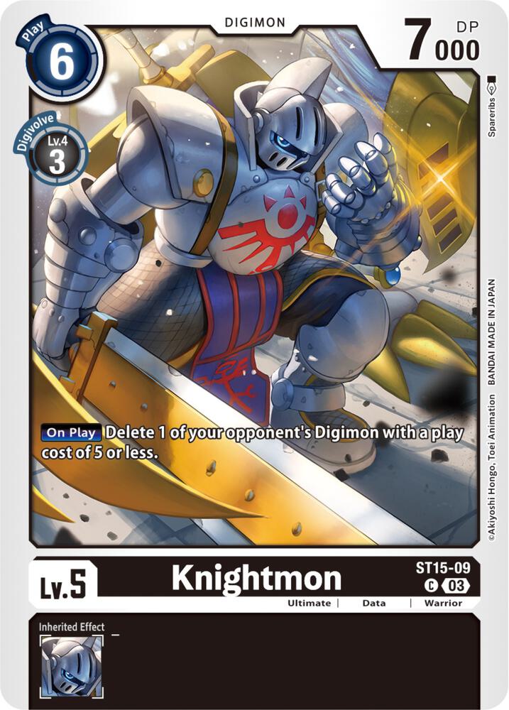 Knightmon – Starter Deck 15: Dragon of Courage (ST15-09 C) – Space ...