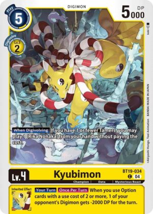 Kyubimon - Release Special Booster 2.5 (BT19-034 C)