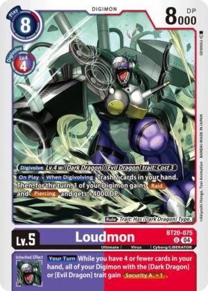 Loudmon - Release Special Booster 2.5 (BT20-075 U)