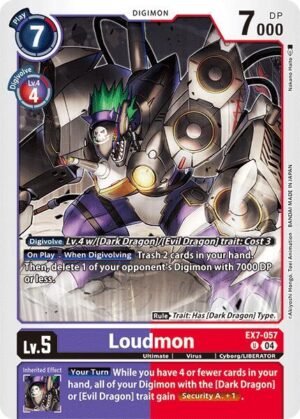 Loudmon - Digimon LIBERATOR (EX7-057 U)